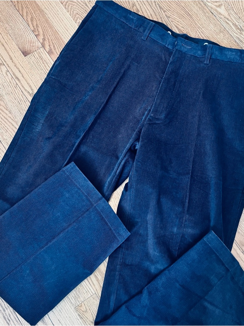 Haggar Premium Stretch Corduroy Pants Men 40x32 Classic Hidden Comfort Waist NEW